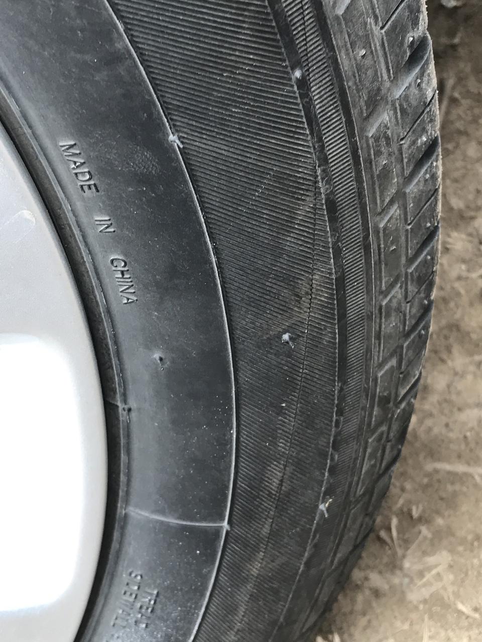 科鲁兹-这样的划痕轮胎需要换吗