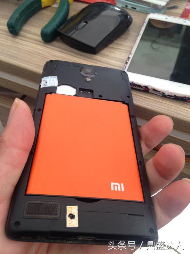 紅米note4g單卡拆機