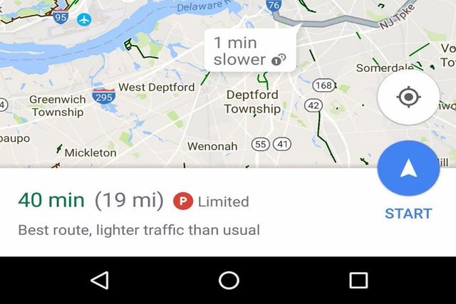 停车信息提前知？谷歌地图在导航内加入目的地停车状况预报功能