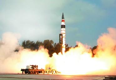 印度媒体热烈庆祝试射烈火导弹成功：距离超越中国目标再进一步
