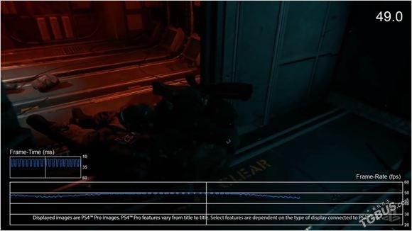 PS4 Pro版《使命召唤：无限战争》早期帧数测试