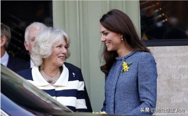 凯特与卡米拉同框，照片显示他们的婆媳关系