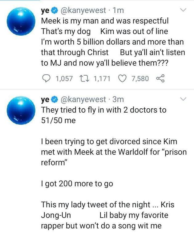 离婚|侃爷称想和卡戴珊离婚 暗指妻子出轨结婚6年生4娃