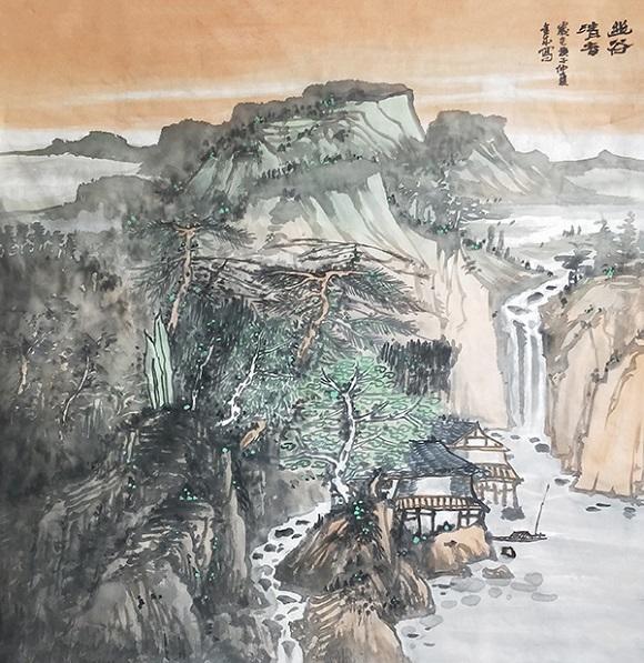 画家刘谨成（刘金成）——放情丘壑 、 刻雾裁风、蔚为壮观