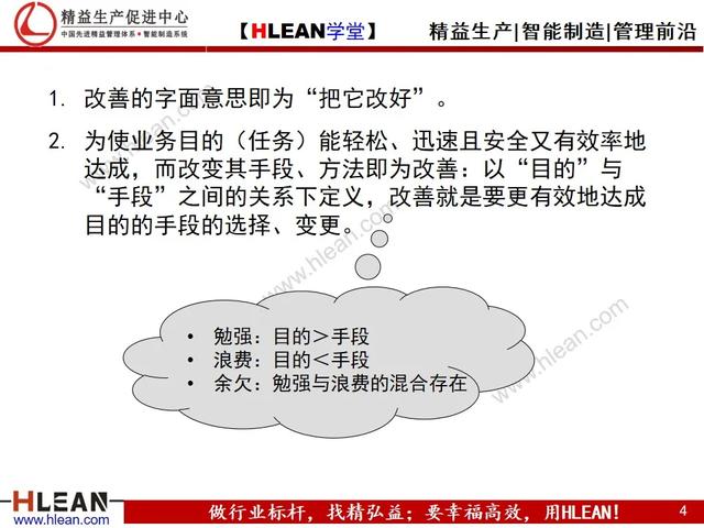 「精益学堂」精益生产之改善提案活动