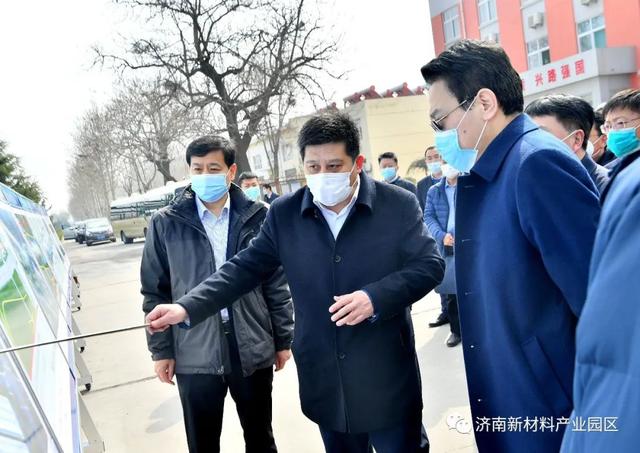 区委书记韩伟与中国铁路济南局集团对接济南高铁绿色产业园项目