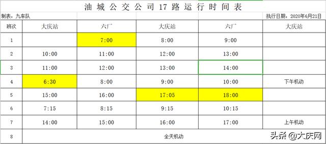 最新汇总！我市恢复运营的70条公交线路发车时间表全在这～