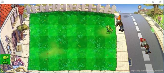 用Java写一个植物大战僵尸简易版