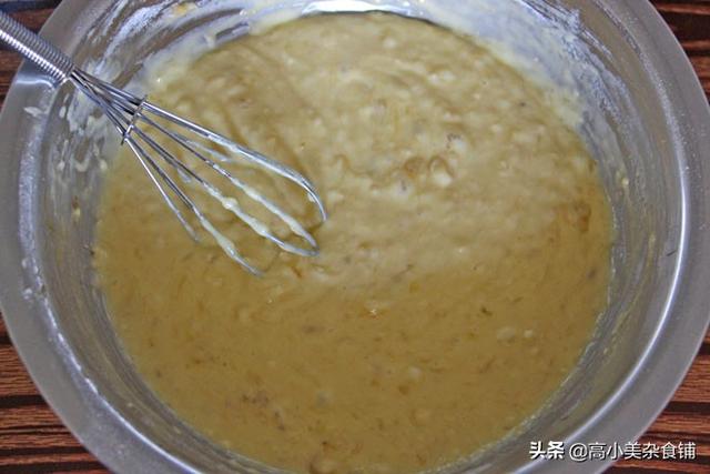 榛子酱香蕉马芬—香蕉过熟不要扔　马芬蛋糕做一做