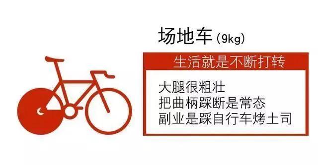 13种自行车车型介绍，一看就懂！