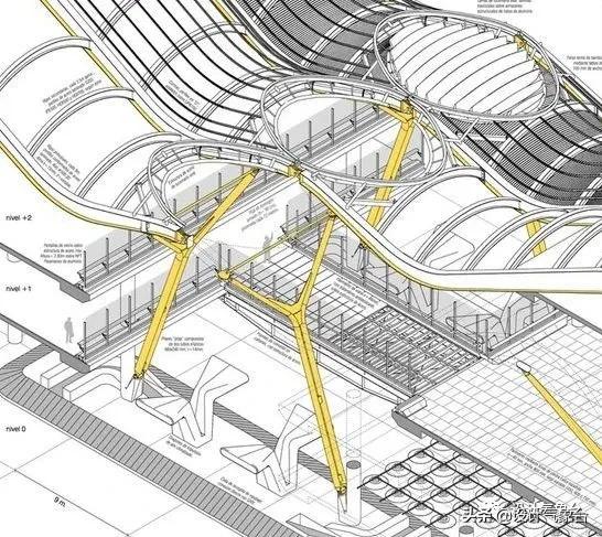 同事连夜建的SU模型，结果我用神器五分钟就建好