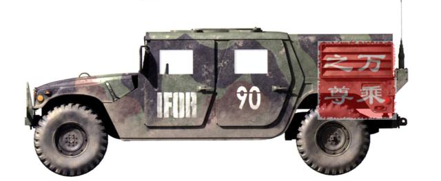 当代具有影响力的军事战术车辆，悍马越野车的