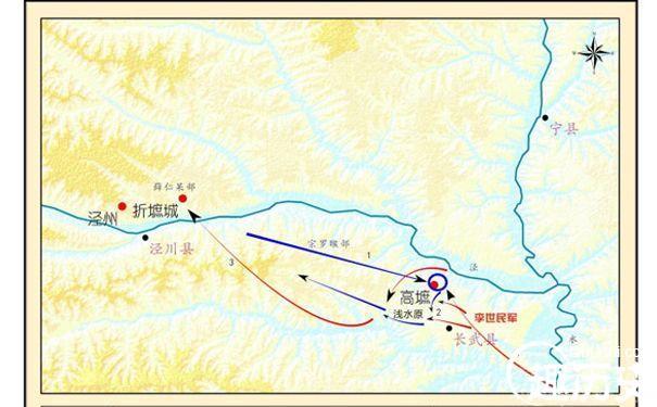 李世民领兵的经典之战——浅水原之战