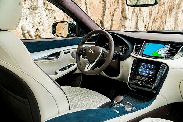 英菲尼迪全新跨界SUV QX55放出最新预告 双十一将全球首发