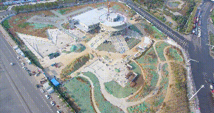 叶县新地标—昆北城雕公园最新进展，主体已完工