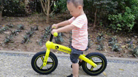 畅快滑行，勇敢直前，COOGHI酷骑儿童平衡车，就是这么酷