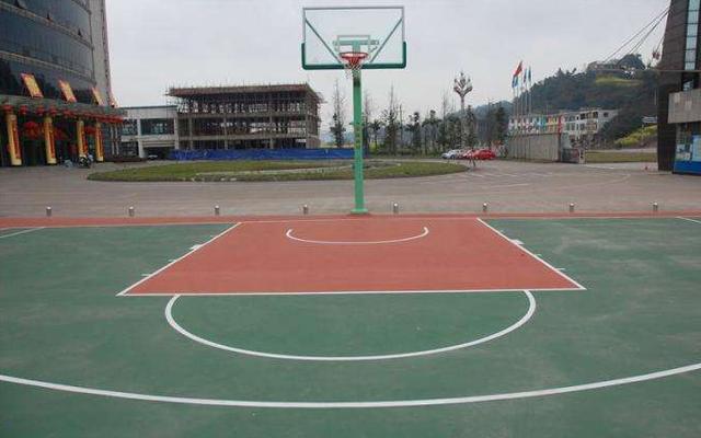 中山籃球場地坪漆-炎熱的6月，塑膠地坪施工可要注意了！