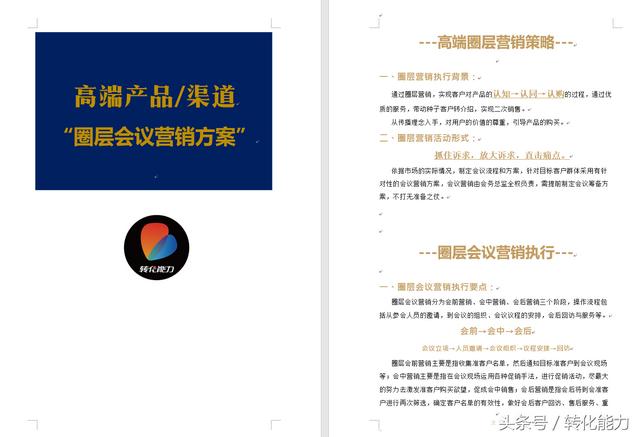 高端产品有效的营销模式，圈层会议营销“会前-会中-会后全套方案