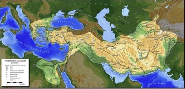 如果亚历山大东征与秦始皇向西的军队相遇，结局会怎样？