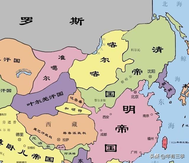 完整介绍清朝296年疆域变化地图