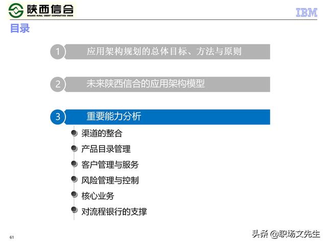 IBM咨询公司客户案例：110页业务发展与IT建设统-规划项目