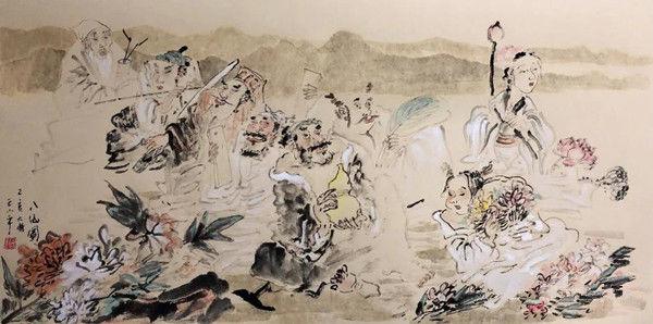 疏密有致 繁简得当——画家王小平作品欣赏