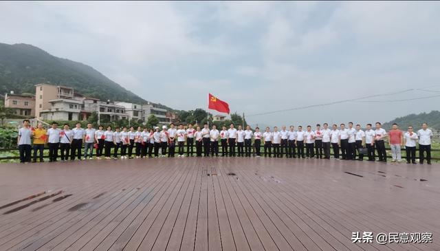 湖南衡阳县城建投公司举行庆祝建党99周年重点建设项目巡礼活动