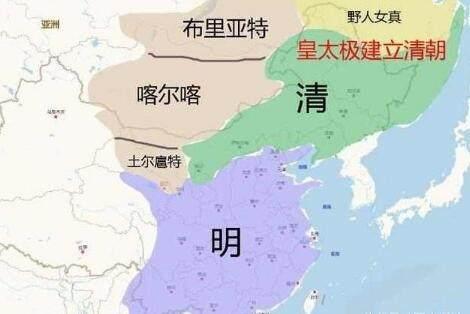 清朝的扩张历史：从弹丸之地到统一全国，五张图看明白
