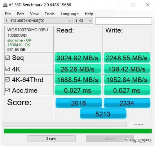 西部数据黑盘高端系列，SN750实战分3400MB/s，游戏性能直线狂飙