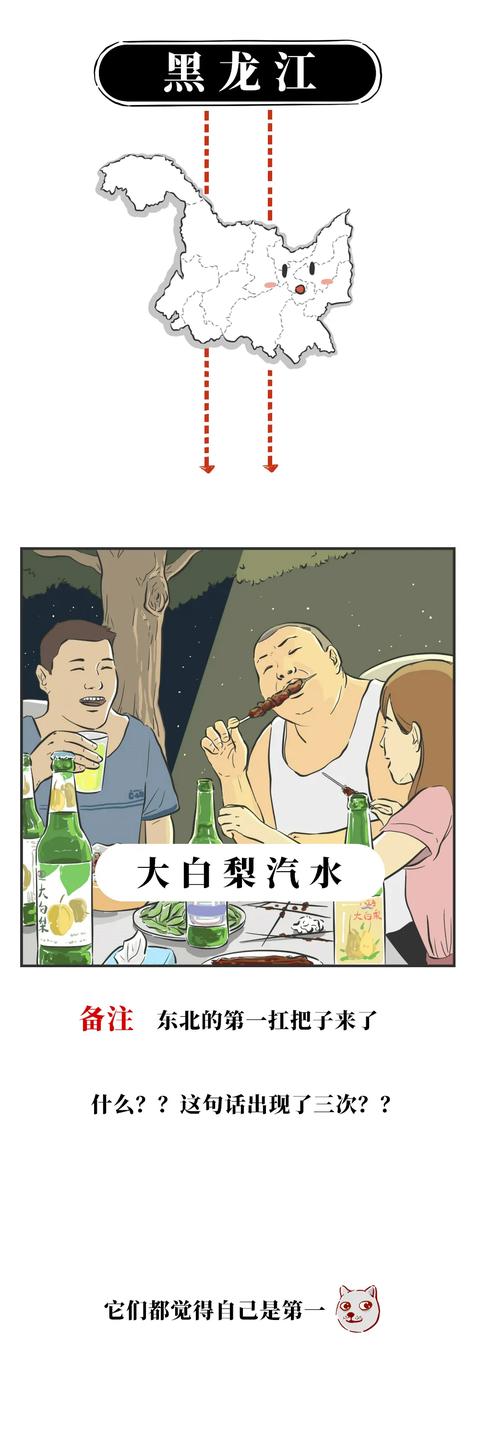 中国各省人的本命汽水