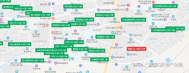 一街之隔，房价便宜1.8万/㎡！南京这些小区二手房价不涨反降