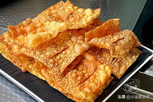 薄脆懒人做法，不和面不擀面，出锅酥脆掉渣，做饺子馅越吃越香