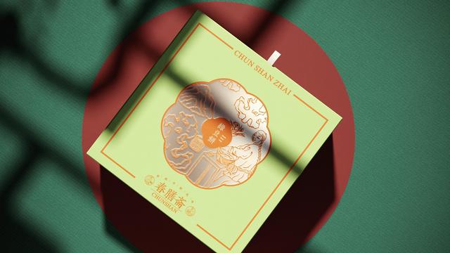 中秋月饼礼盒传承东方传统，太有韵味了…