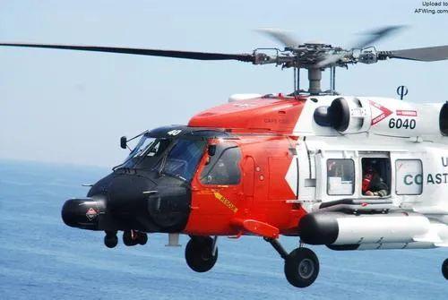 与直-9师出同门的美国海岸警卫队HH-65A救援直升机