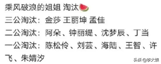 《浪姐》“二公”结束，吴昕完美逆袭，沈梦辰黯然退场的原因现实