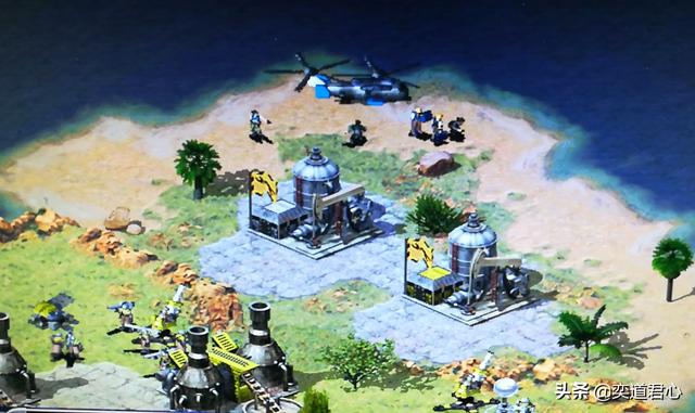 红色警戒“盟苏”的直升机，一个战略投送，一