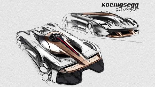 科尼赛克Konigsei概念效果图，会是下一代科尼赛克超跑的设计吗？