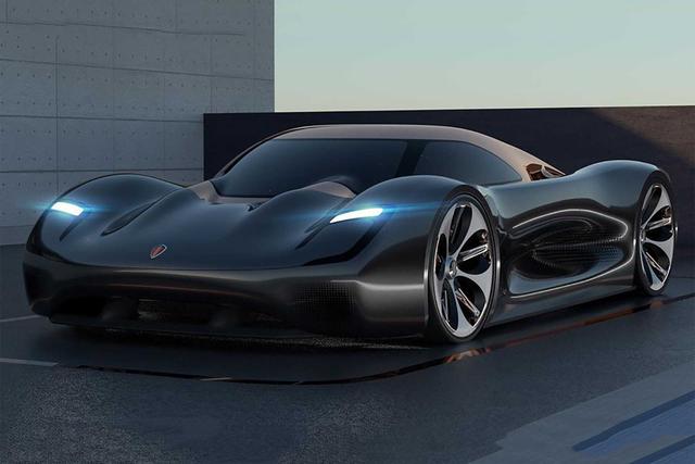 科尼赛克Konigsei概念效果图，会是下一代科尼赛克超跑的设计吗？
