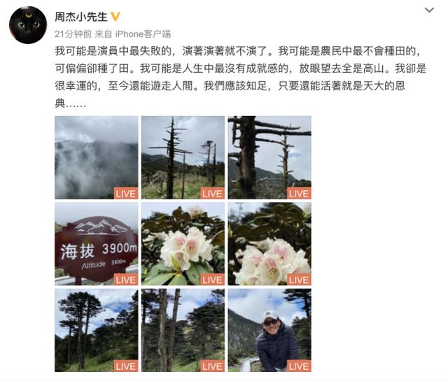 “尔康”周杰自愧是失败的演员：演着演着就不