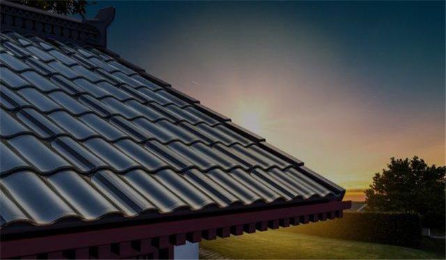 中国发明太阳能瓦片，科技与艺术结合，以后电费都不用交了
