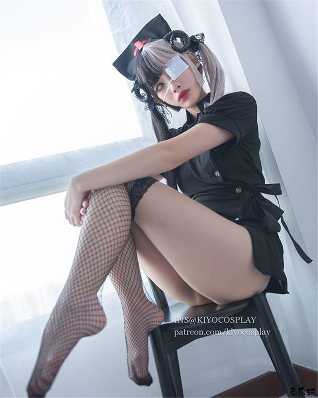 奶香味十足，新加坡腿精coser美女Kiyo晒得一手好胸！