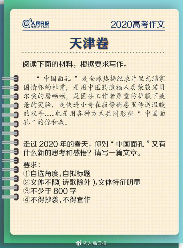 2020高考作文题全汇总，这也太难了吧