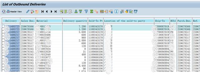 「SAP技术」SAP SD微观研究之根据SO查询到该订单发货的批次