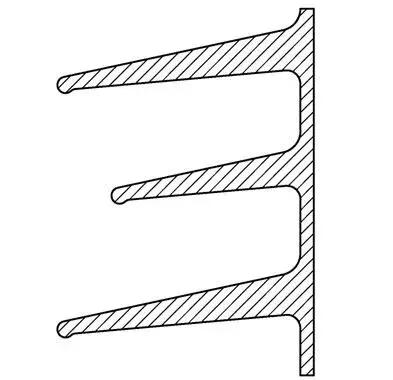 ±1100kV直流SF6穿墻套管傘裙結(jié)構(gòu)設(shè)計(jì)