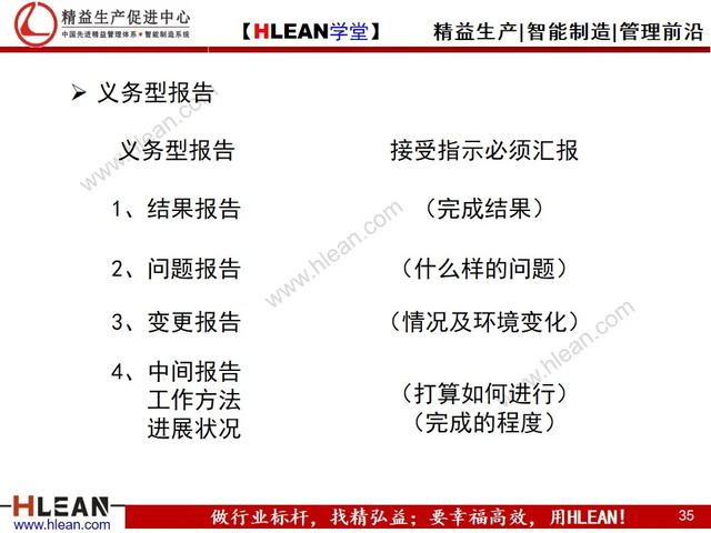 「精益学堂」有效沟通——报.联.商（上篇）