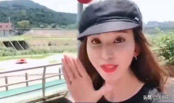 曝光|林志玲近照罕曝光疑美颜过度 穿黑T恤撞脸网红网友大呼认不出