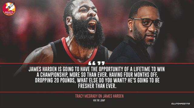 火箭三喜臨門！T-Mac力挺哈威奪冠，德帥為Tucker求情，格林練出八塊腹肌！-黑特籃球-NBA新聞影音圖片分享社區