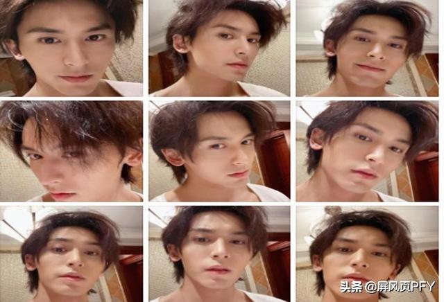 张哲瀚发自拍抗议定妆照，流露锁骨大秀身材，