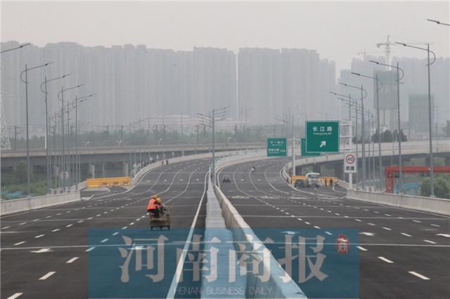 来了！明天郑州四环高架试通车，还剩这4公里未加入“群聊”