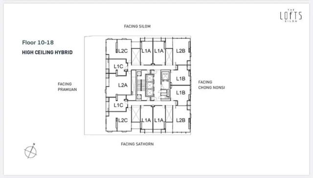 曼谷华尔街市中心轻轨旁豪宅公寓丨准现房 The Lofts Silom